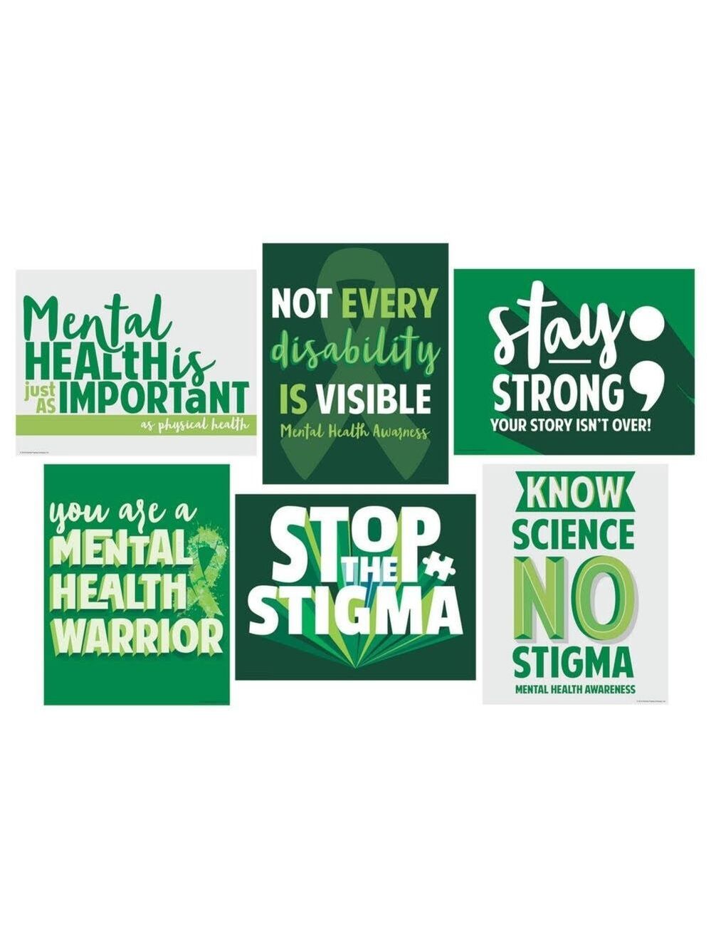 End the Stigma Mental Health colorful enamel cartoon pin lapel brooch - Picture 13 of 14